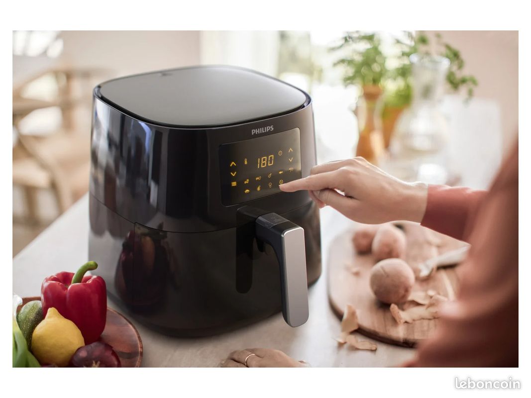 Friteuse a air chaud philips 6,2 l, xl hd9270 neuve (image 8)