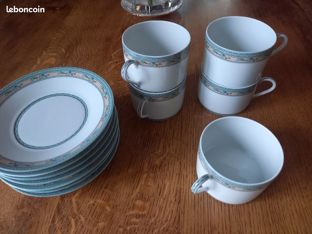 Tasse porcelaine LAFARGE (image 6)