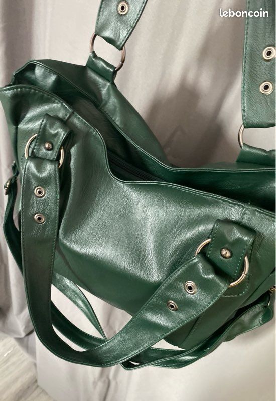 à Dos Sac Vert Sapin Cuir Sunny En Cuir Sac à Main Zadig Voltaire