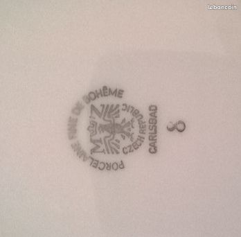 Service porcelaine de bohême (image 1)
