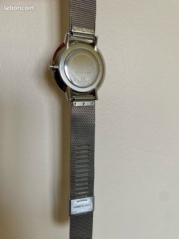 Lacoste Moon Montre Lacoste Femme Argent LACOSTE Moon Montre Femme