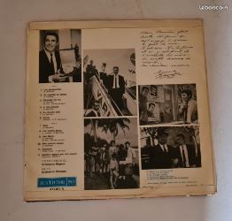 Disque 33 tours Alain Barrière : Bobino 66 (image 2)