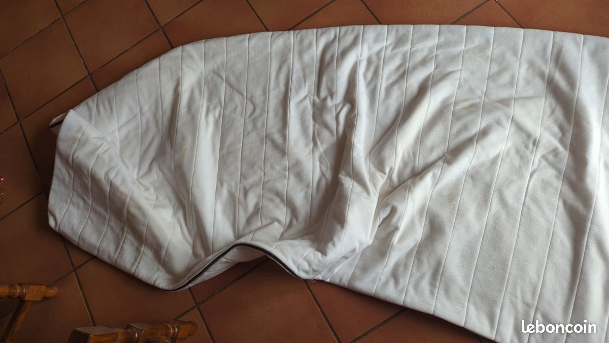 Housse de matelas jersey avec fermeture éclair (image 1)