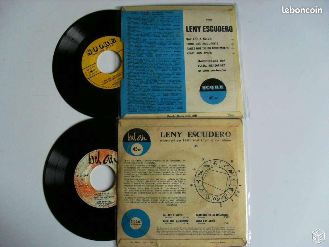 VINYLS LENY ESCUDERO LOT N o 1 (image 2)