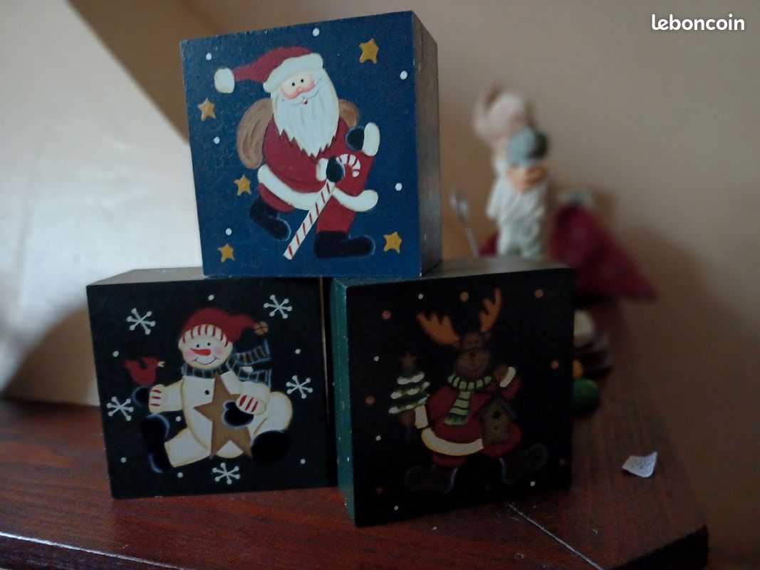 Lot 3 boite bois (image 1)