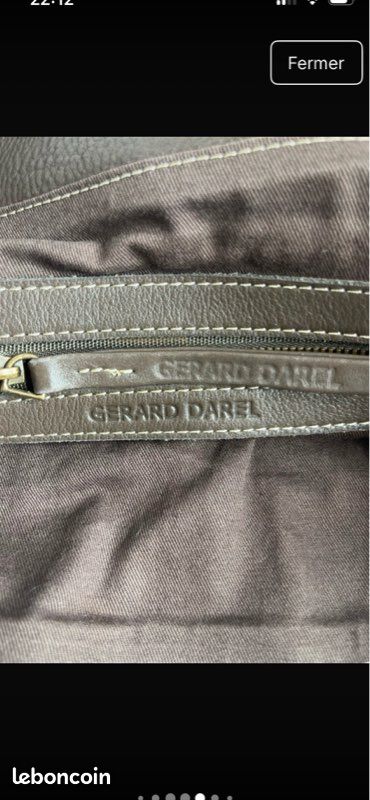 Sac Gérard Darel cuir (image 5)