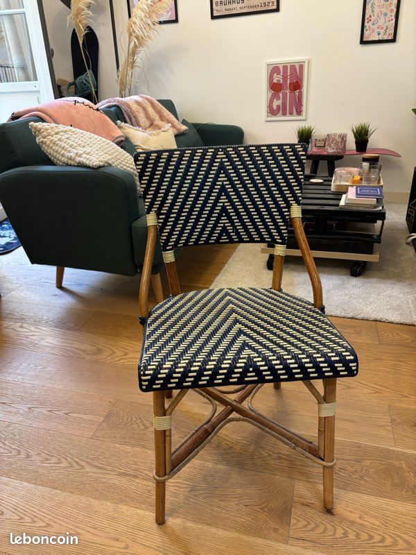 Chaises Rotin Maison Gatti (image 1)