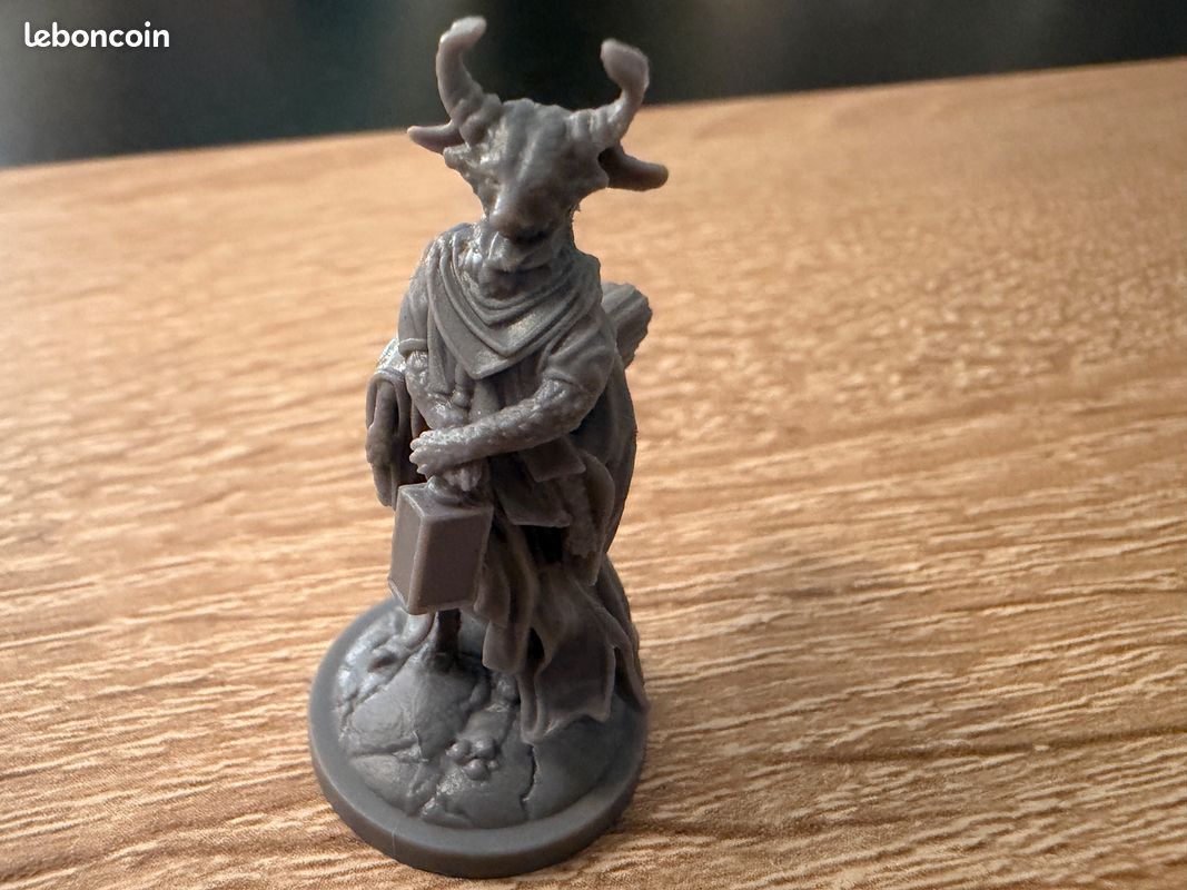 Figurine a peindre demon Renard Magicien (image 1)