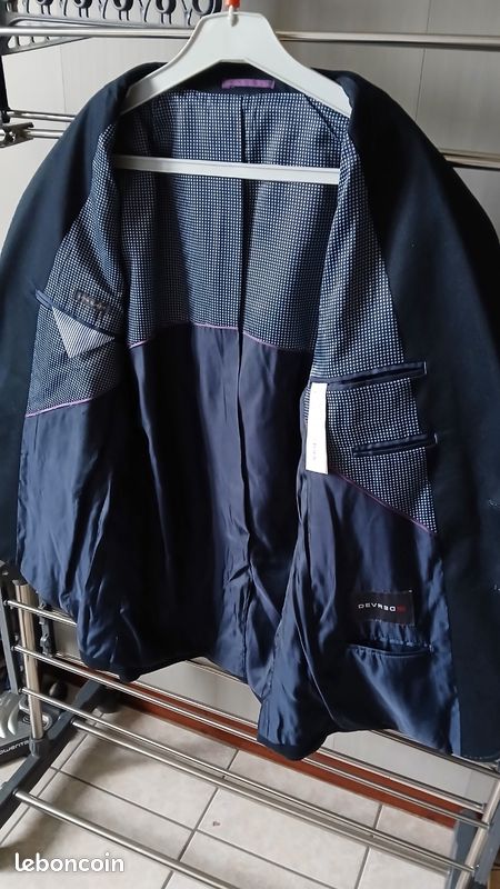 Vend veste Devred taille 48, bleu marine (image 2)