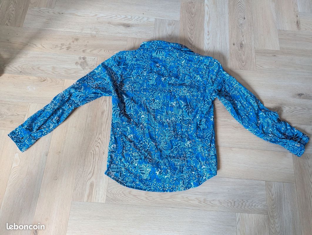 Chemise femme coton imprimée (image 4)