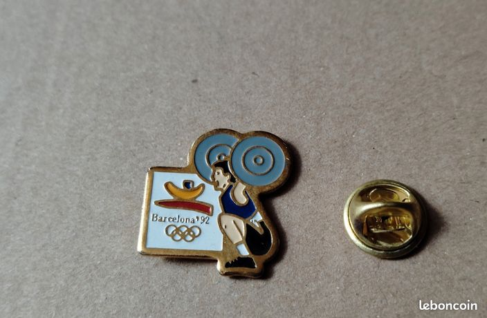 Pin's Jeux Olympiques Barcelone 1992 - Édition COJO 92, Signé 1988, Occasion