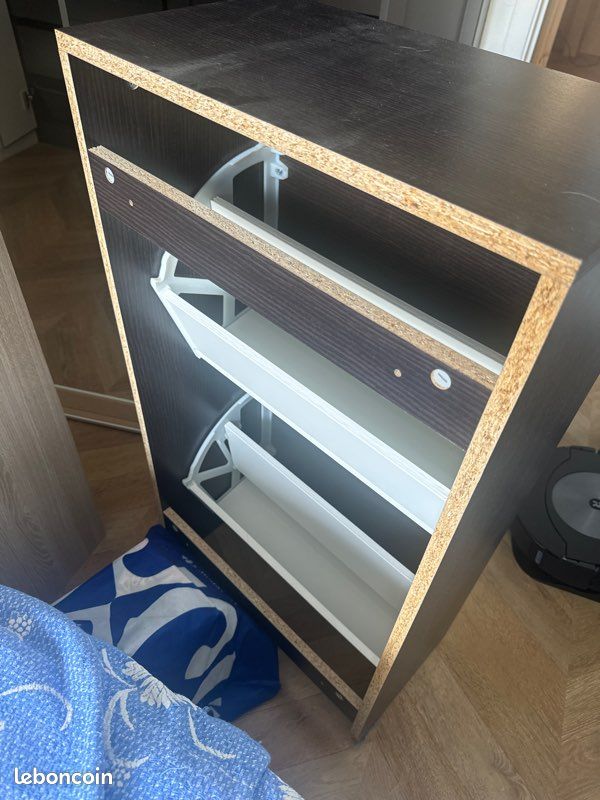 Armoire à chaussures 49 x 28 x 92 cm (image 4)