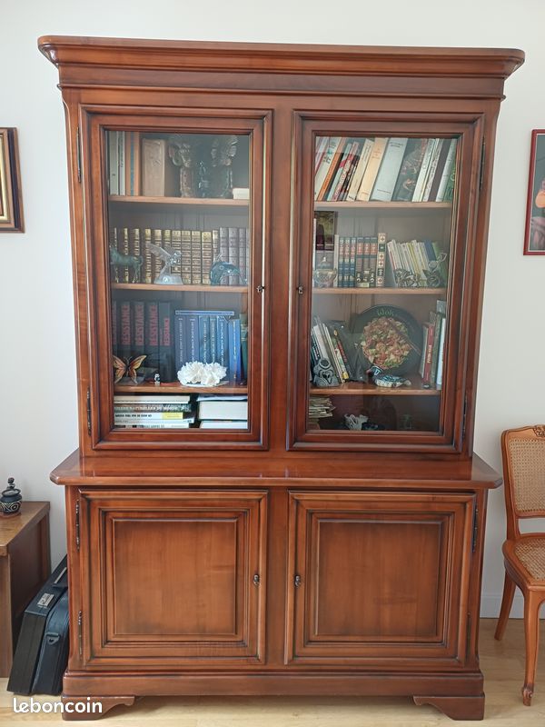 Bibliothèque style Louis Philippe (image 1)