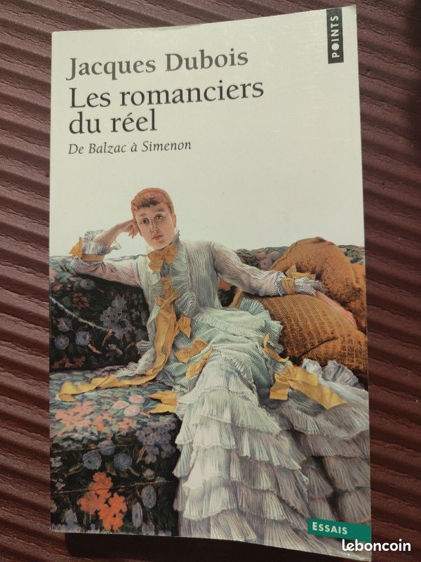 Jacques Dubois, Les romanciers du réel - De Balzac à Simenon (image 2)
