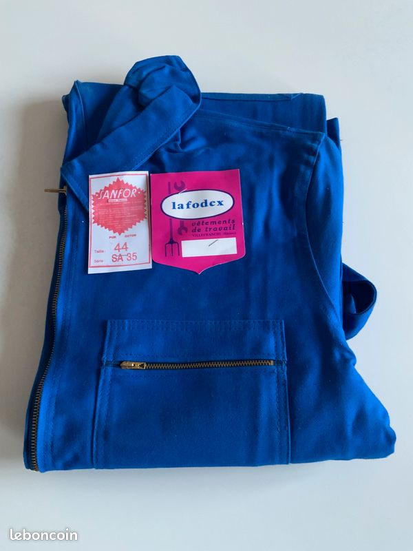 Combinaison Bleu de travail Taille 44 Vêtements