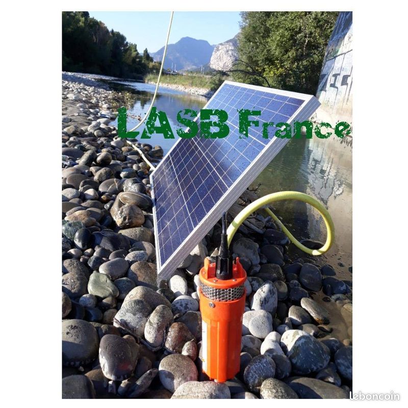 Irishom Pompe Fontaine Solaire 7 W – 350 L/h Avec Batterie 3000 MAh & 17 Buses, Idéale Jardin, Bassin, Étang