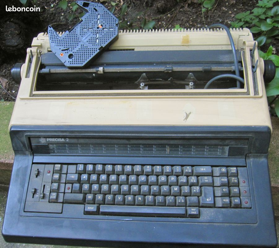 Machine À Écrire Électronique Japy Top Tronic 21 Primarette 38270