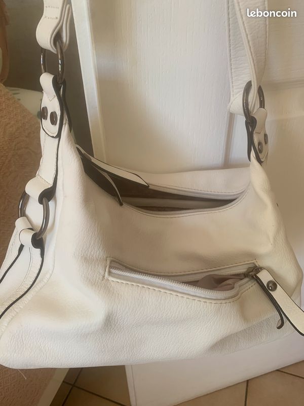 Sac femme blanc (image 2)