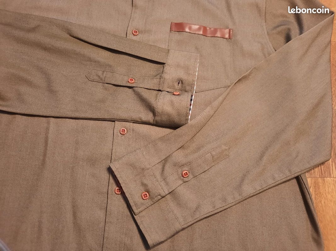 Chemise homme manches longues (image 4)
