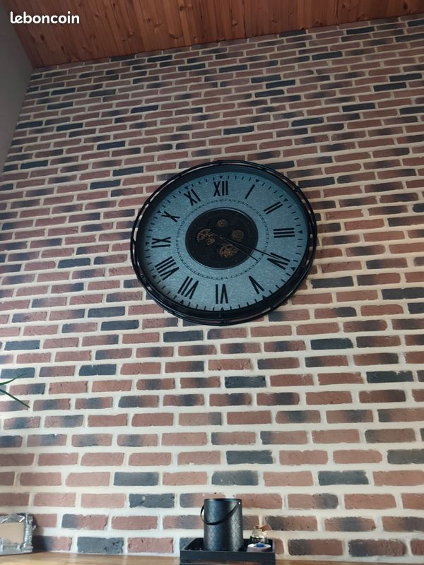 Grande horloge industrielle (image 3)