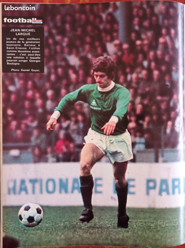ANCIEN REVUE FRANCE Football 78 Maillot Saint Étienne Marseille Reims Psg France EUR 12,00 - FR
