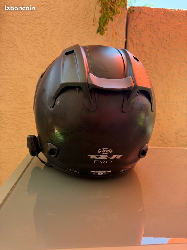 Casque Arai SZ-R VAS EVO NOIR MAT L (image 3)