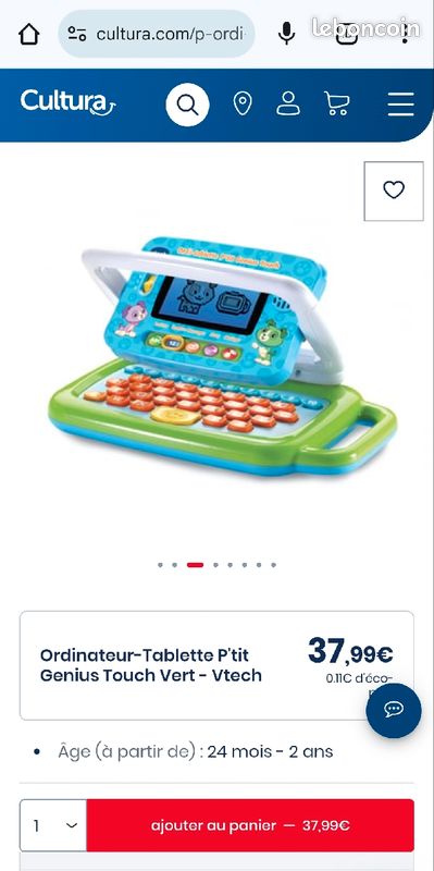 Ordi tablette - Jeux & Jouets