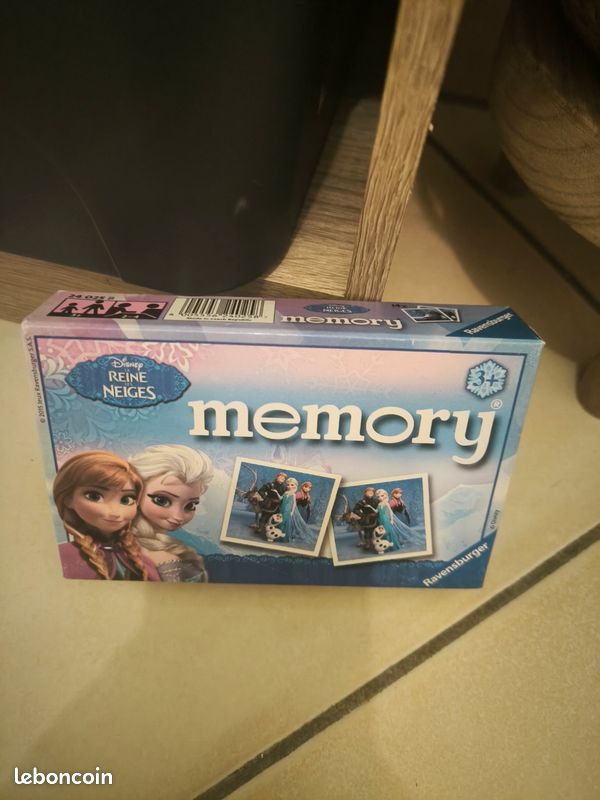 Jeu de société - Memory la reine des neiges - Jeux & Jouets
