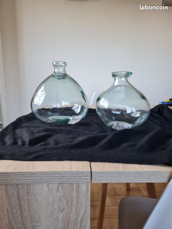 Lots de 2 vases en forme de poire (image 5)