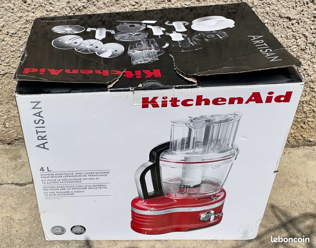 Robot Multifonctions KITCHENAID artisan 5KFP1644ECAO pomme d'amour (image 6)