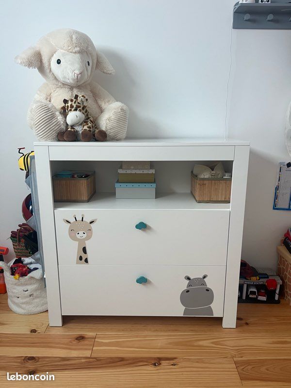 Table à langer commode 2 en 1 (image 1)