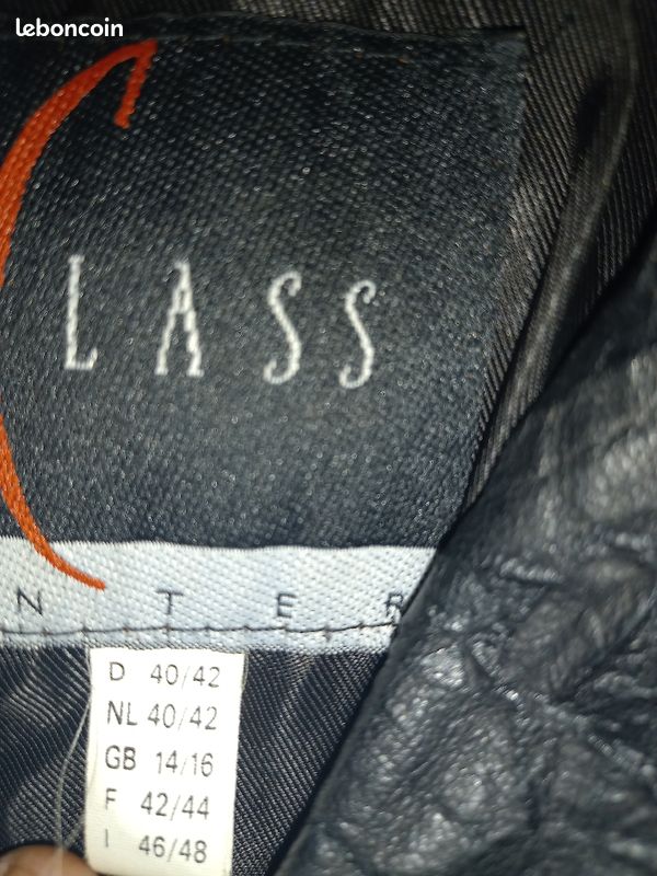 Veste en cuir femme grande taille (image 4)