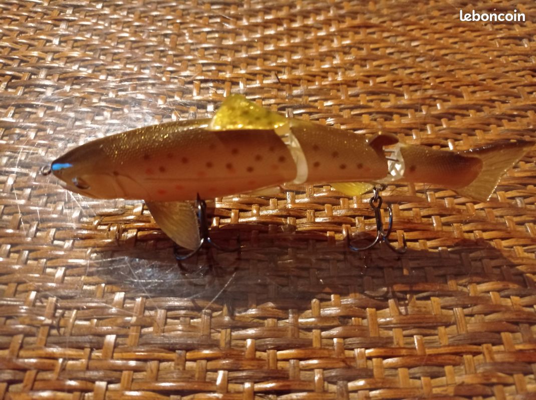 Leurre Lucky Craft Real Bait Premium 130 Swimbait ( rare ) (image 2)