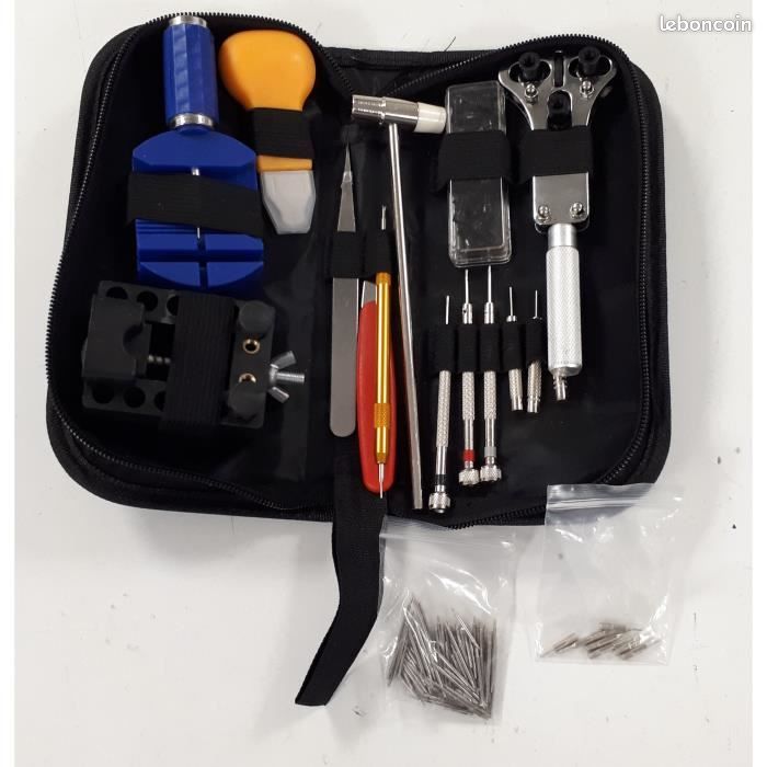 Kit Réparation Montre Outils d'Horloger Ajustement Bracelet