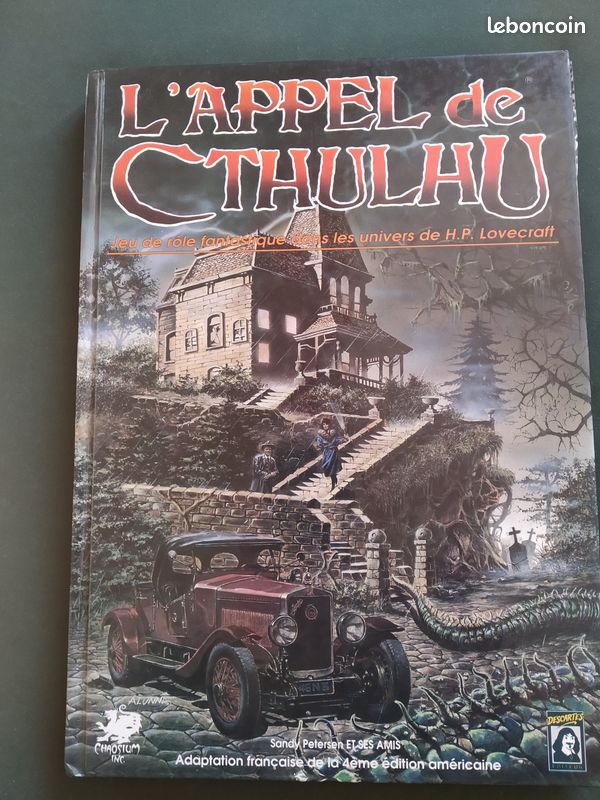 LES GRANDS ANCIENS - jeu de rôle l'appel de Cthulhu - Descartes editeur 1990 - Livres