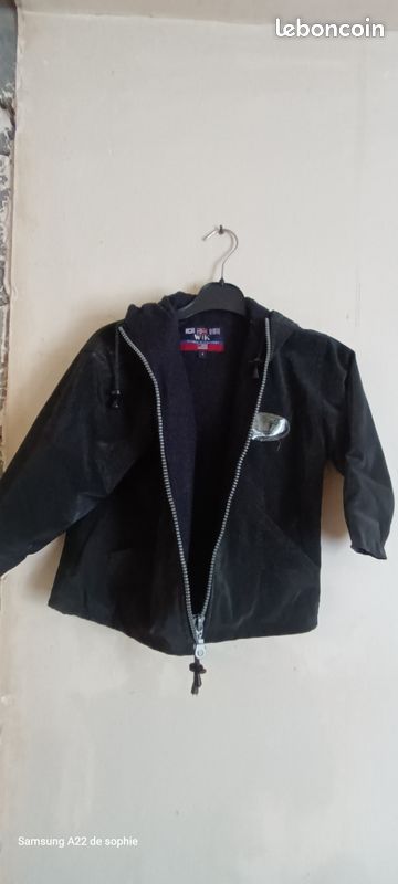Cirer blouson enfant bleu marine numero 4 (image 1)