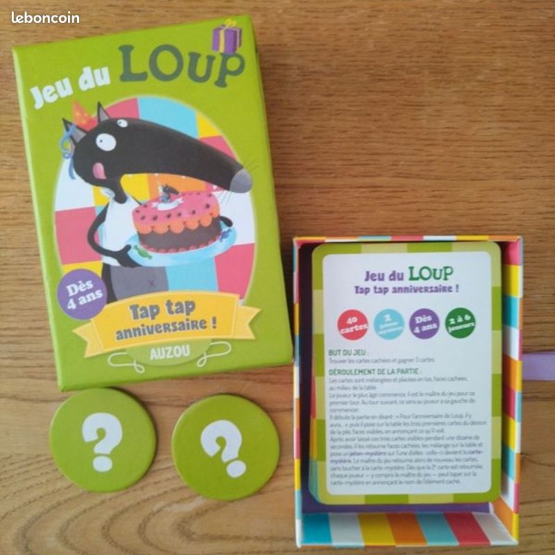 Jeu du loup, dès 4 ans, Auzou (image 1)