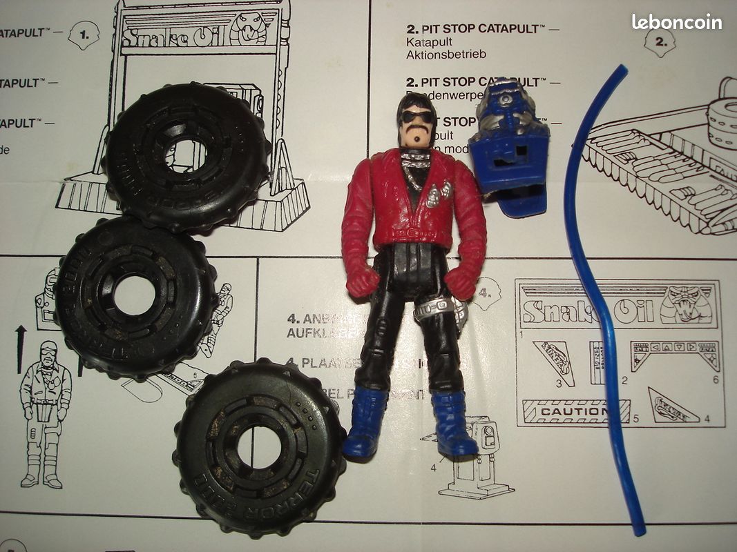 MASK M.A.S.K Pit stop catapult complet en boîte (sans insert), notice (image 4)