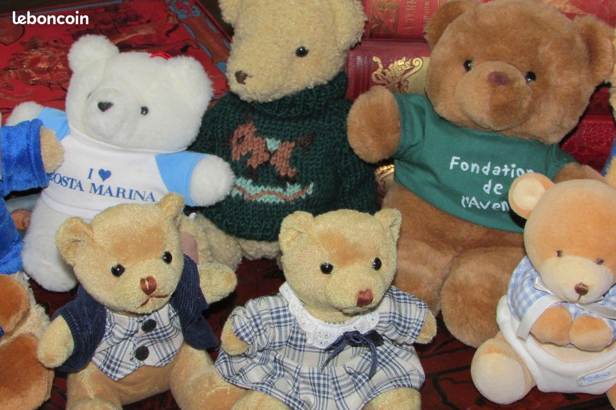 Ours en peluche, habillés, petits prix (image 3)