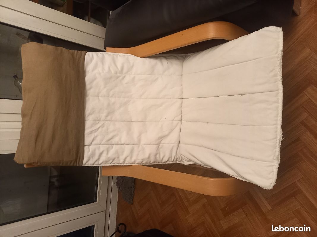 Fauteuil blanc de marque IKEA (image 2)