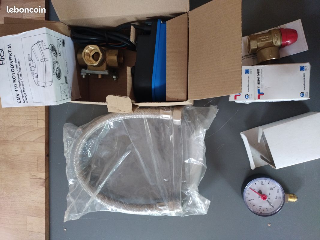Ballon Tampon, circulateur, vanne d’inversion et vase d’expansion TBE (image 10)