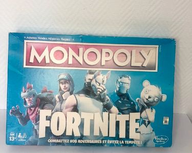 Monopoly Fortnite Hasbro Jeux Jouets