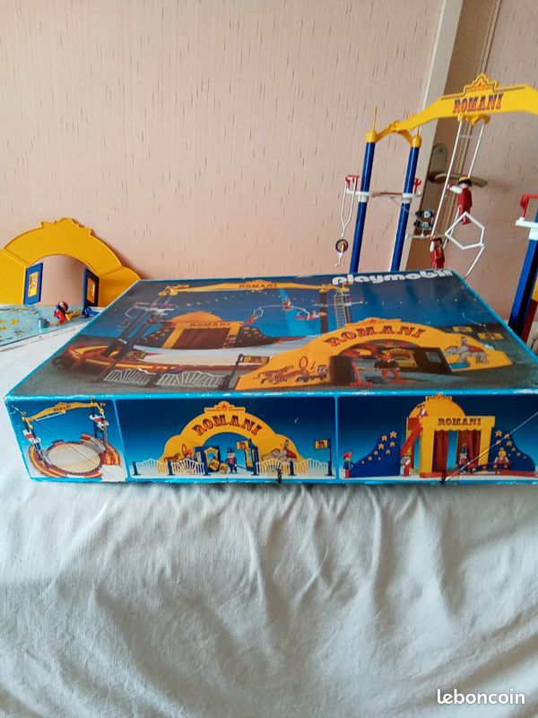 PLAYMOBIL 3720 GRAND Cirque Romani Boîte Vintage System Klicky + Notice