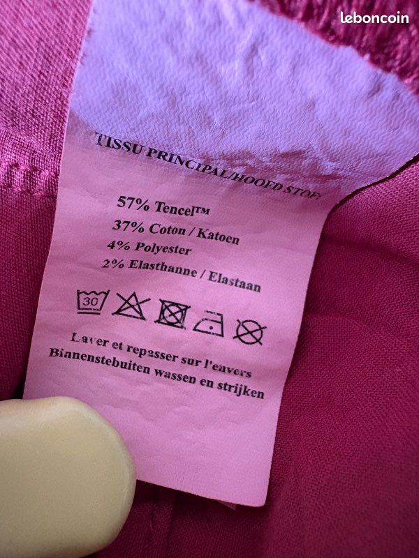 Pantalon Armand Thiery rouge grenade taille 40 (image 9)