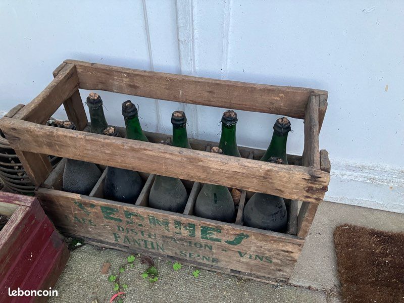 Casier porte-bouteilles vintage années 70 Gilac - Décoration