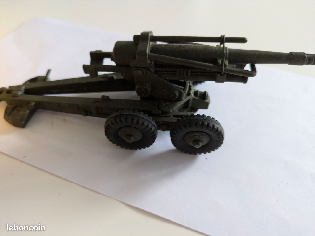 Véhicule Militaire Dinky Toys 1/43 - 80 E Obusier (artillerie)