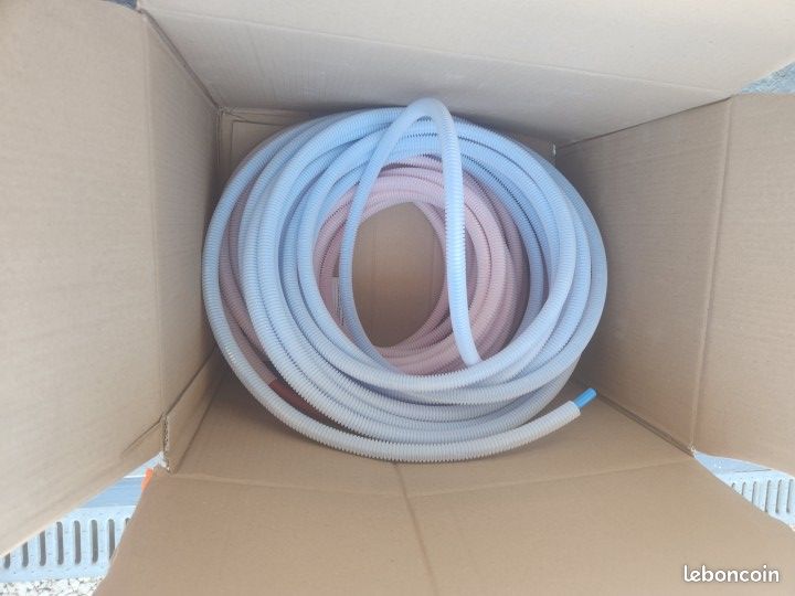 5m de tuyaux PER 10/12mm gainé bleu (image 1)