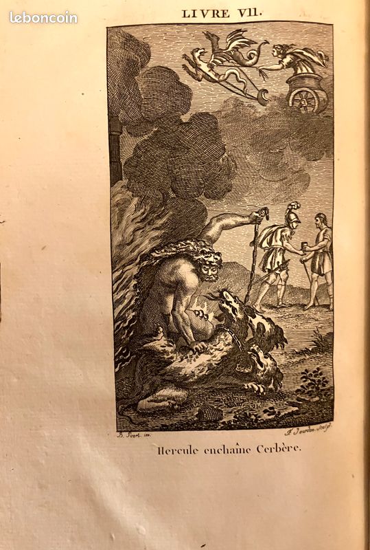 Ovide – Les Métamorphoses – Édition originale 1800 – 2 tomes illustrés (image 9)