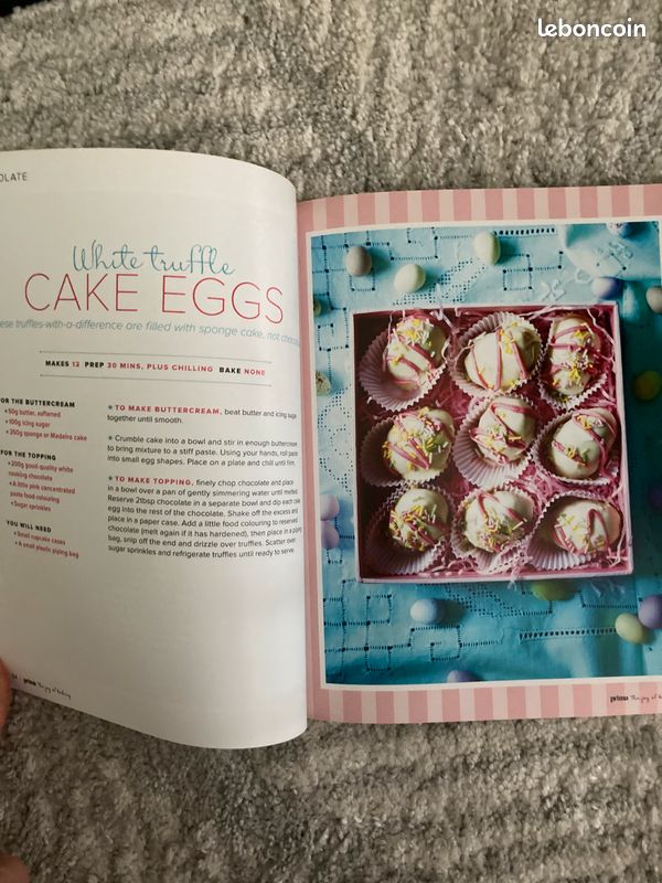 Livre Recettes Pâtisserie EN ANGLAIS (image 3)