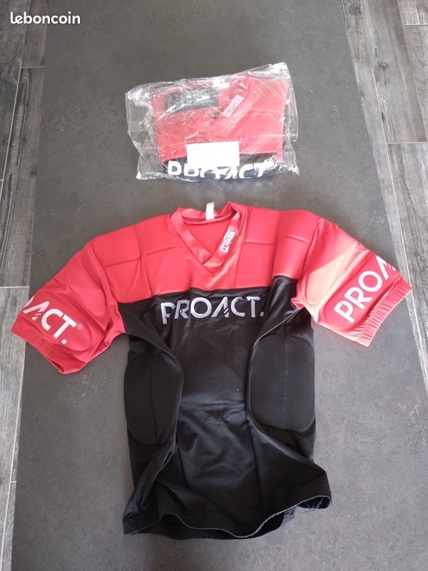 Épaulières De Rugby Force XV – IRB Protection – Vintage – Homme – Taille M – Occasion